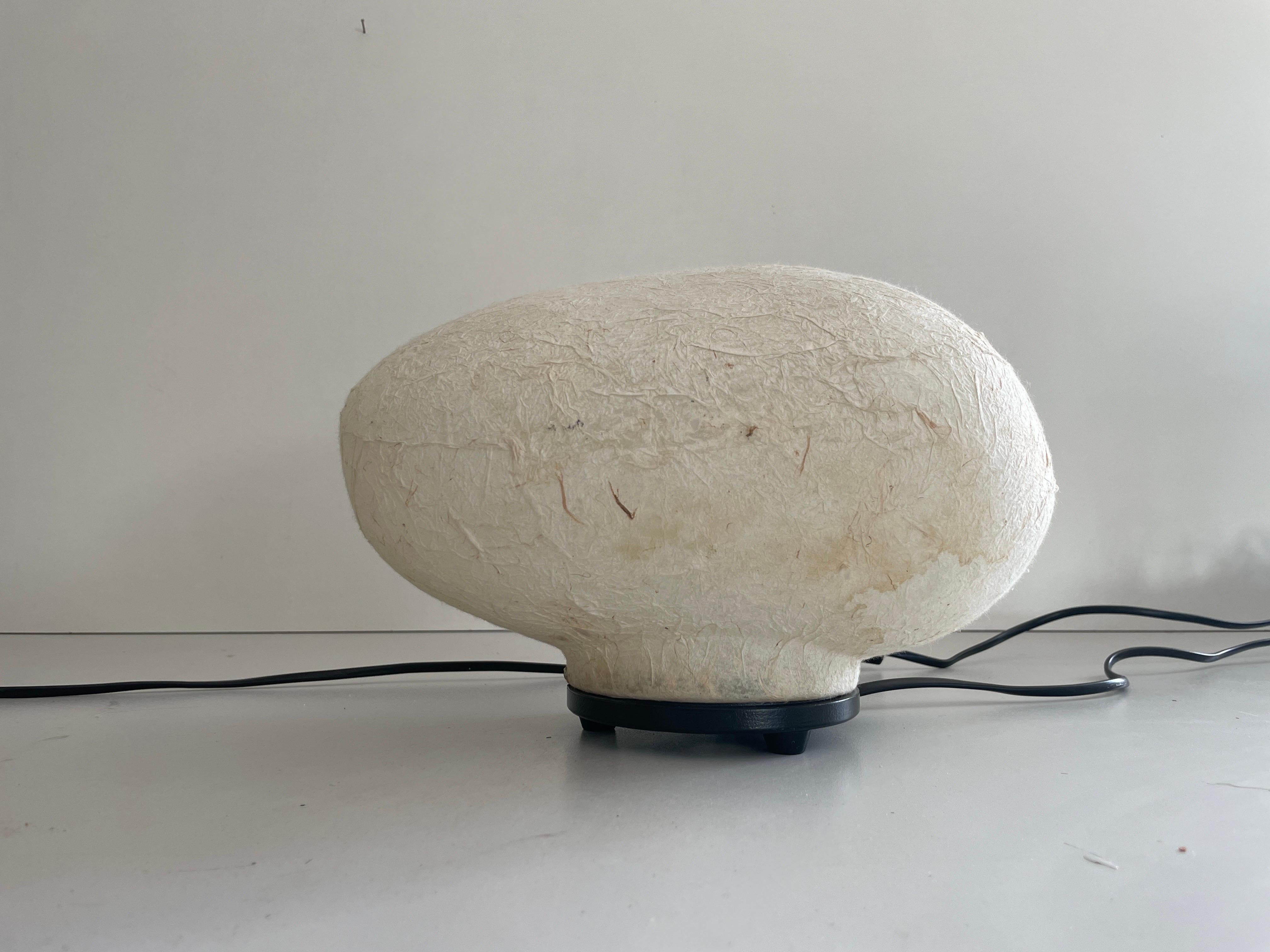 Petite et grande paire de lampes de table ou de lampadaires en fibre de verre, années 1980, Allemagne en vente 1