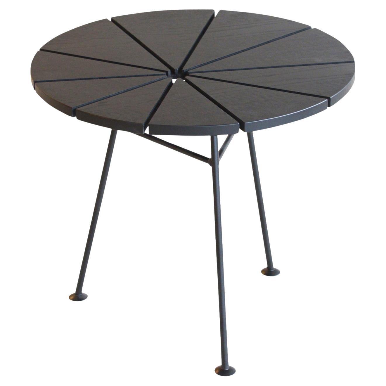 Small And Tall Bam Bam Black Ash Table by OK Design