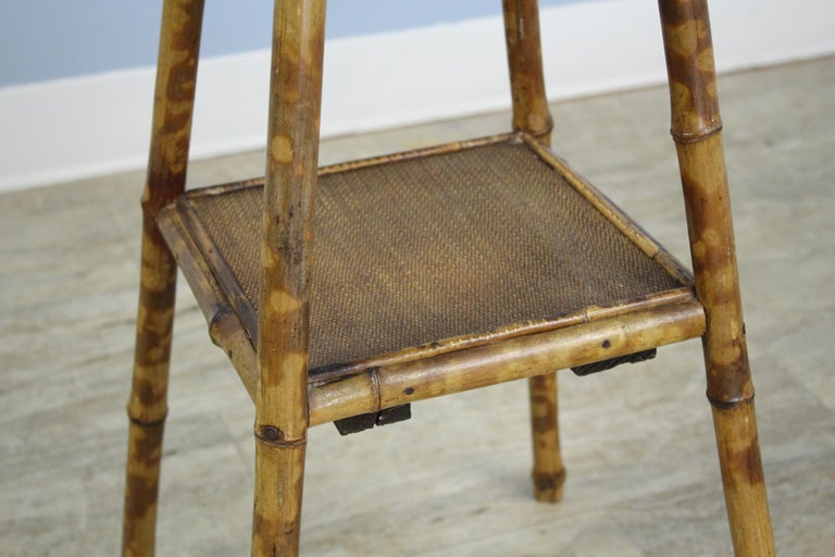 Small Antique Bamboo Side Table at 1stDibs small bamboo table, small