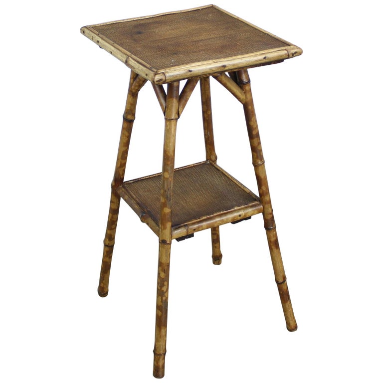 Small Antique Bamboo Side Table at 1stDibs small bamboo table, small
