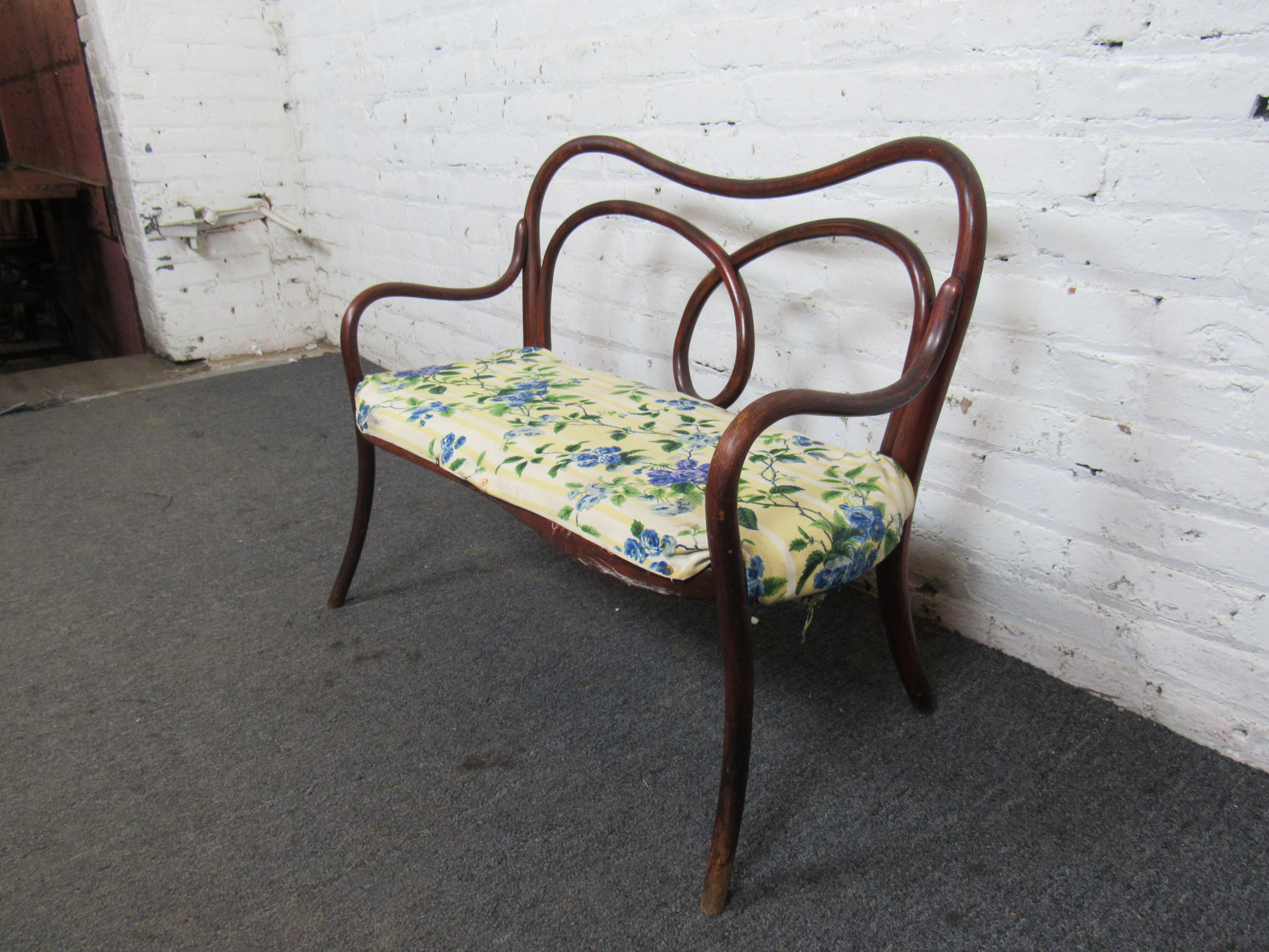 antique small bench