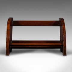 Small Antique Book Rest, English, Pine, Novel Rack, Trough, Edwardian, C.1910