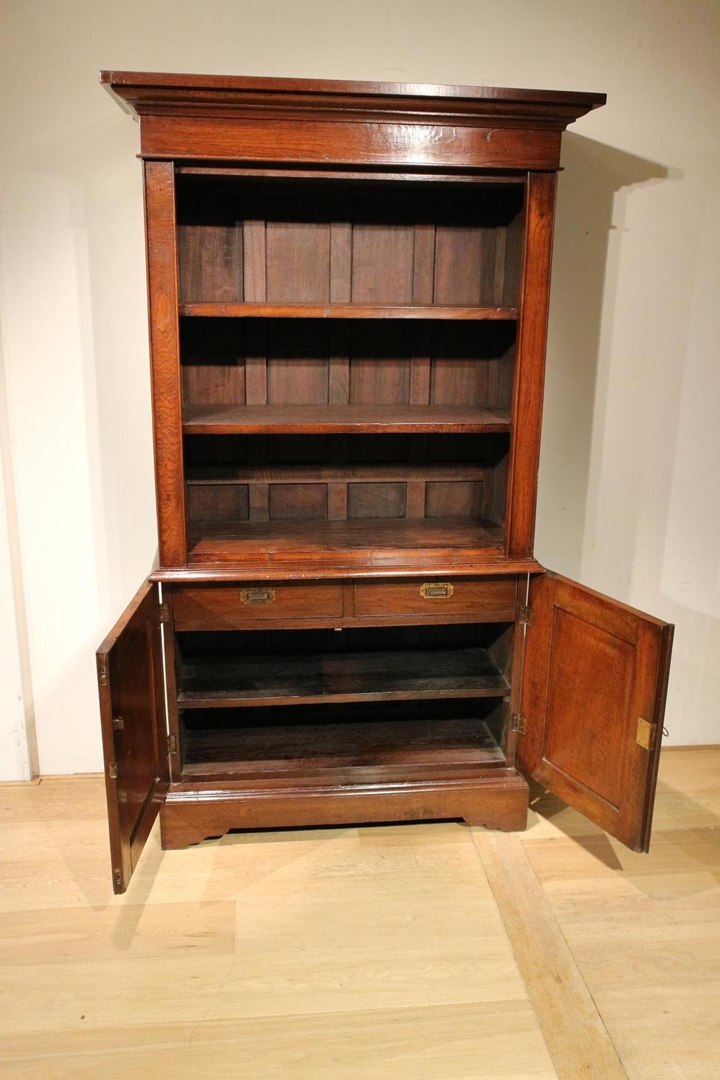 small vintage bookcase