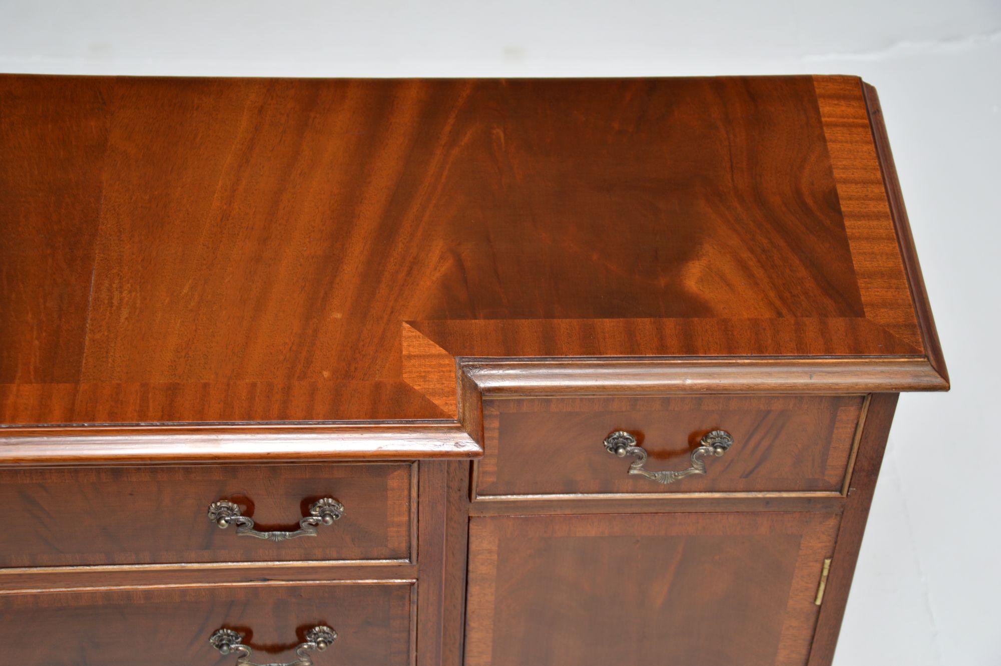 Small Antique Breakfront Sideboard 3