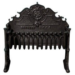 Small Used Cast Iron Fire Grate