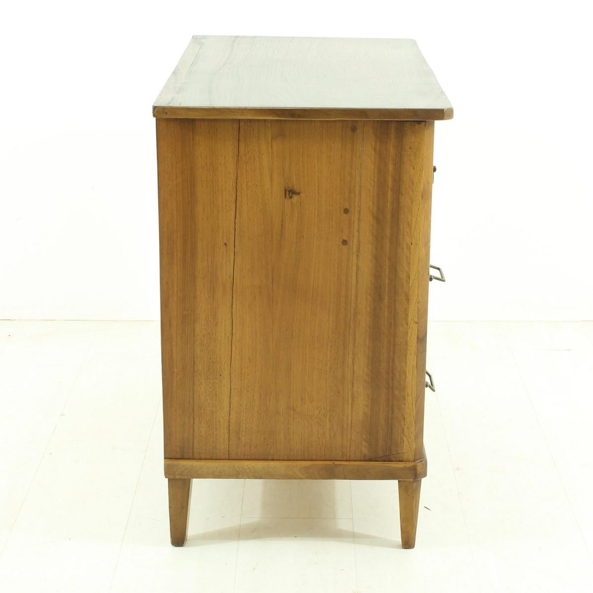 Veneer Small Antique Chest of Drawers, circa 1930