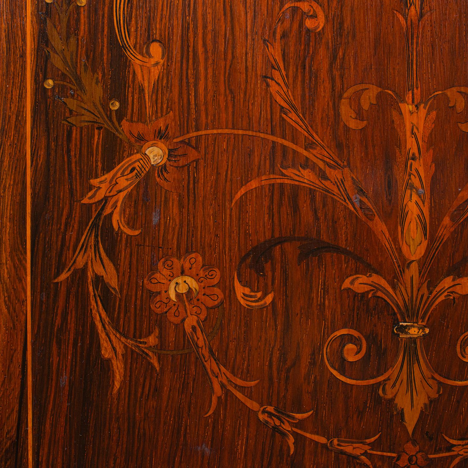 Small Antique Corner Cabinet, English, Georgian Revival, Cupboard, Edwardian in vendita 3
