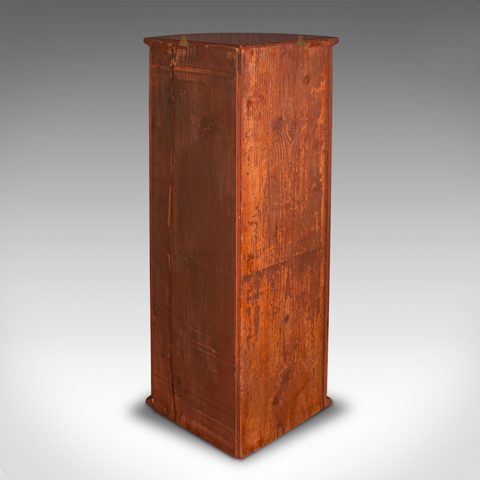 Small Antique Corner Cabinet, English, Kitchen, Bathroom, Wall Cupboard C.1800 In Good Condition In Hele, Devon, GB