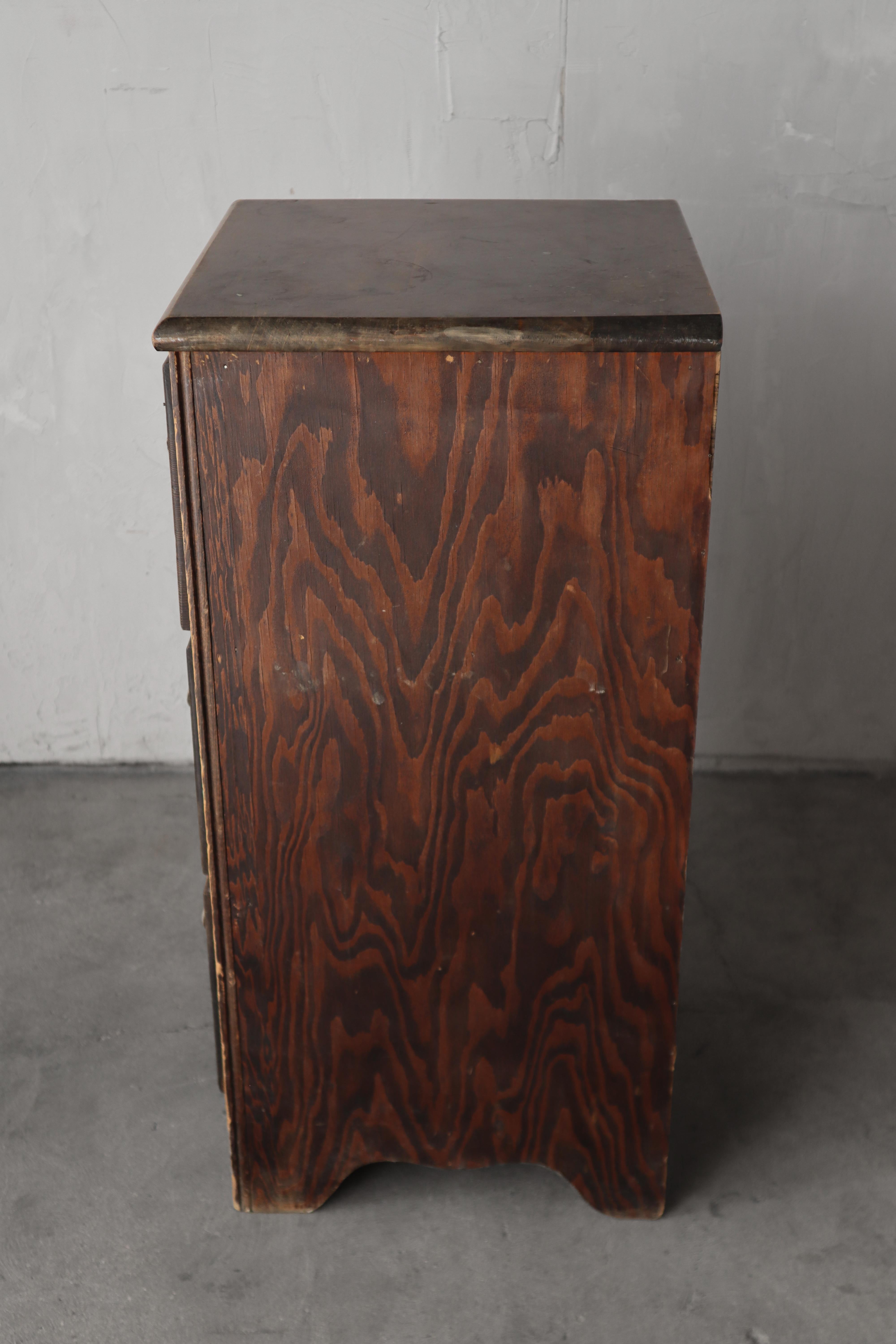 Small Antique Craftsman Made Drawered Cabinet For Sale 3