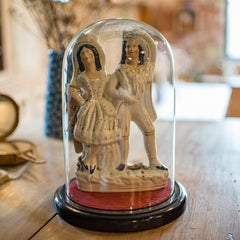 Small Antique Display Case, English, Glass, Taxidermy Dome, Victorian, C.1900