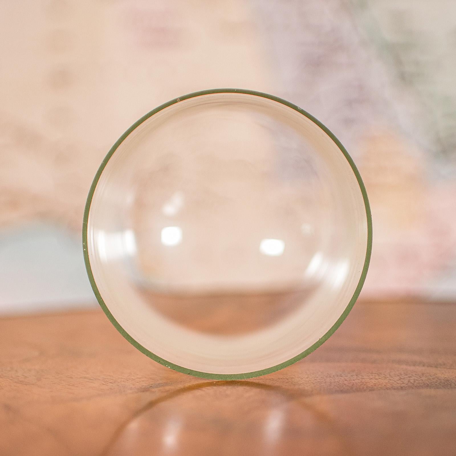 Small Antique Display Dome, English, Glass, Beech, Showcase, Edwardian, C.1910 For Sale 5