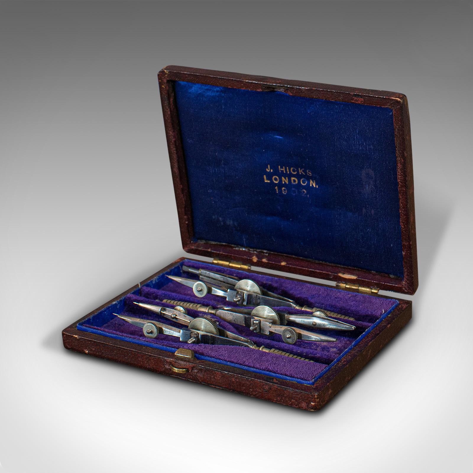 vintage compass set