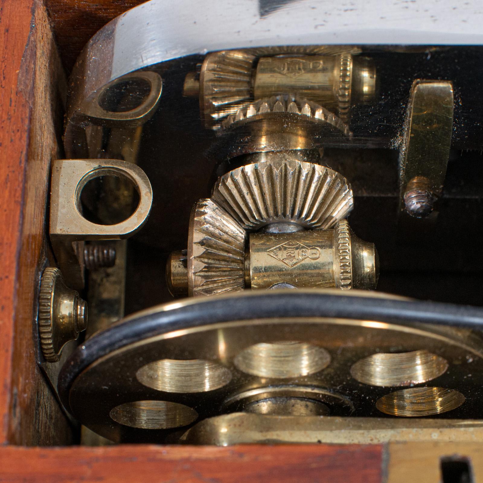 Mahogany Small Antique Electric Therapy Machine, English, Scientific, Medical, Victorian