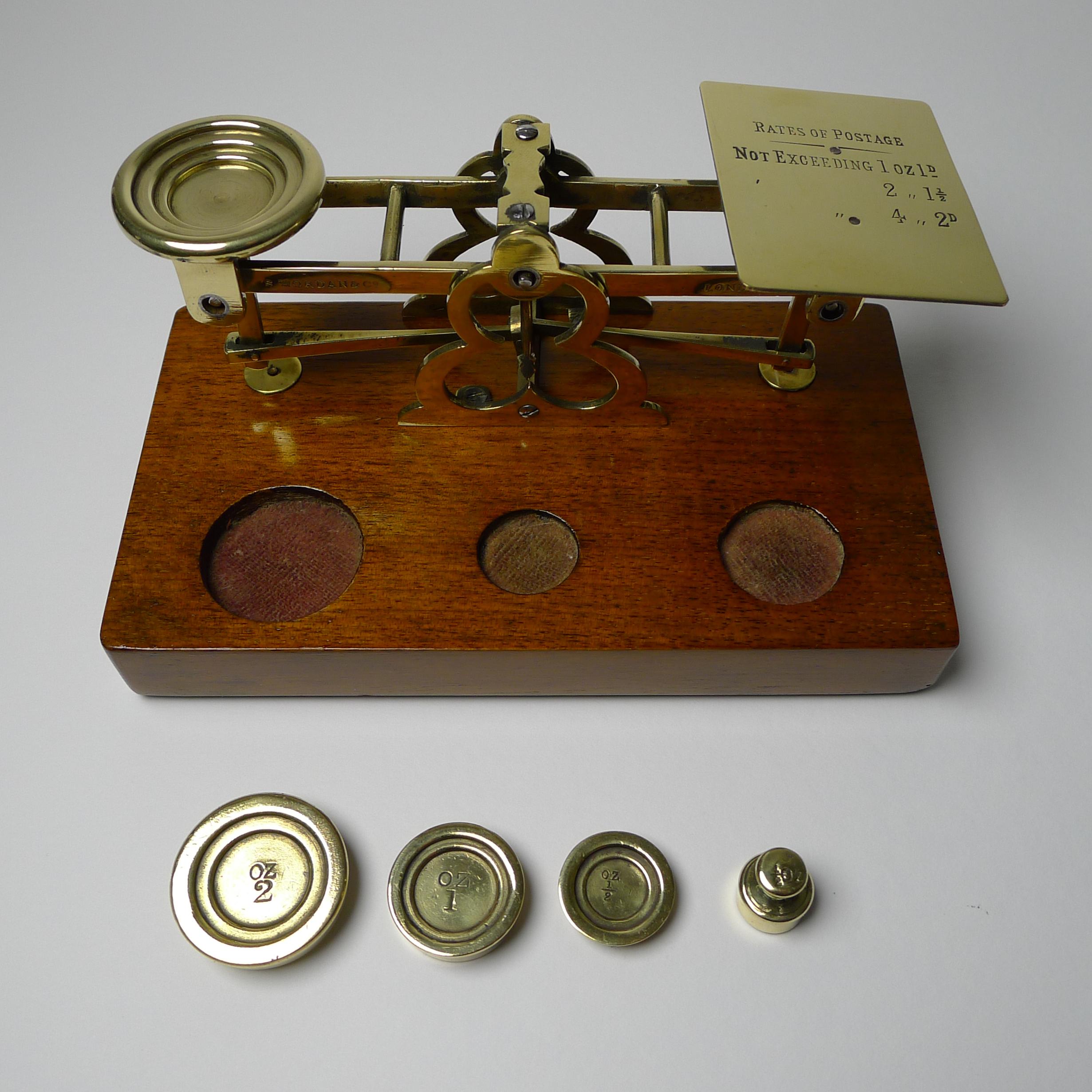 Britannique Petite écaille de lettres / de poste anglaise ancienne de Sampson Mordan