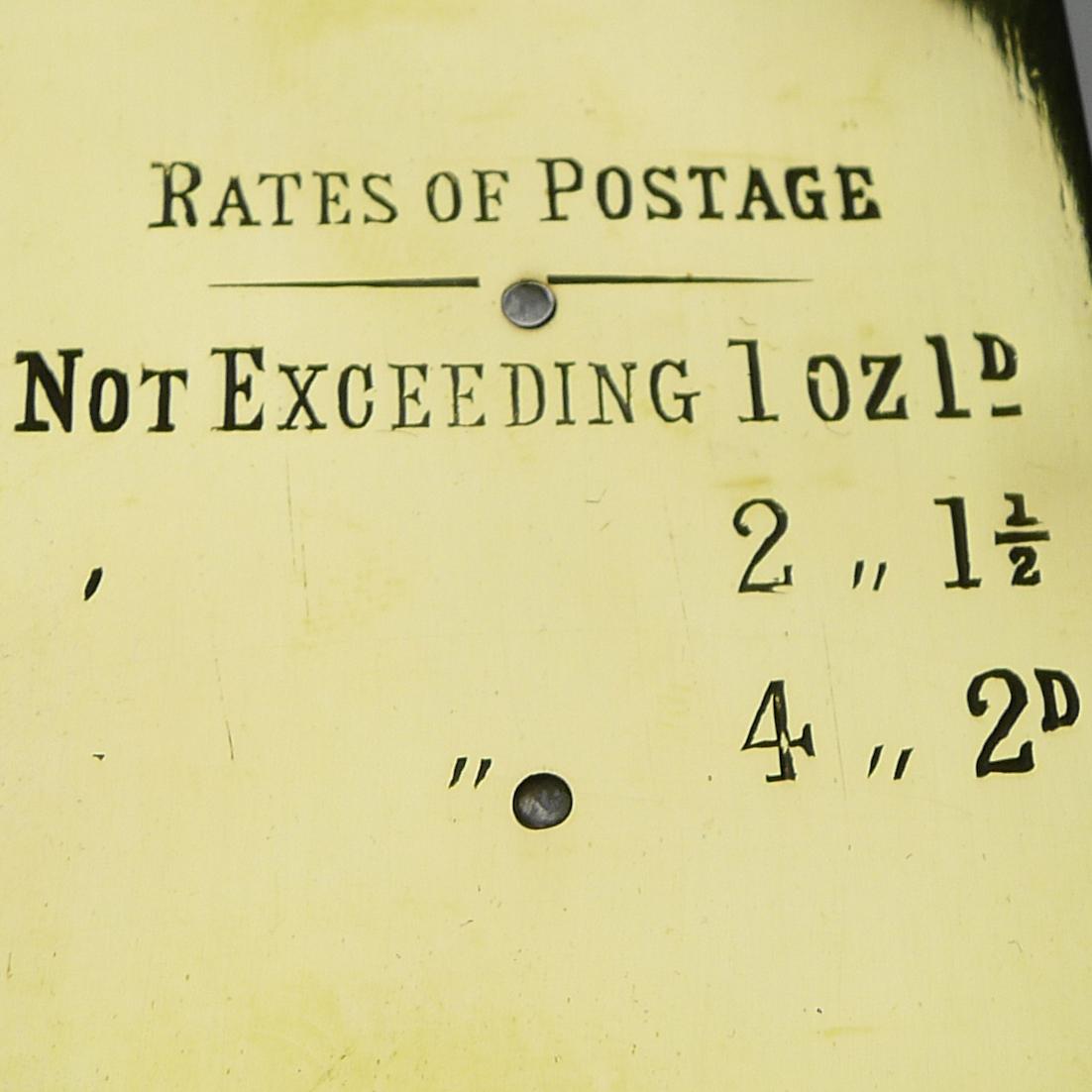 Petite écaille de lettres / de poste anglaise ancienne de Sampson Mordan Bon état à Bath, GB