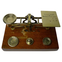 Small Antique English Letter / Postal Scale by Sampson Mordan