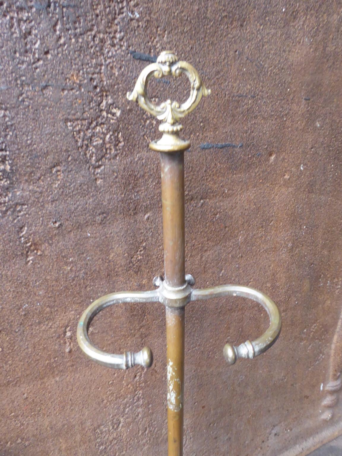 Small Antique English Victorian Fireplace Tools or Fire Tools, 19th Century For Sale 9