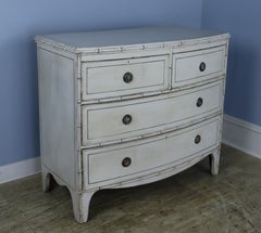 Small Antique Faux Bamboo Chest