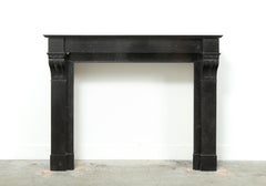 Small Antique Fireplace Mantel with