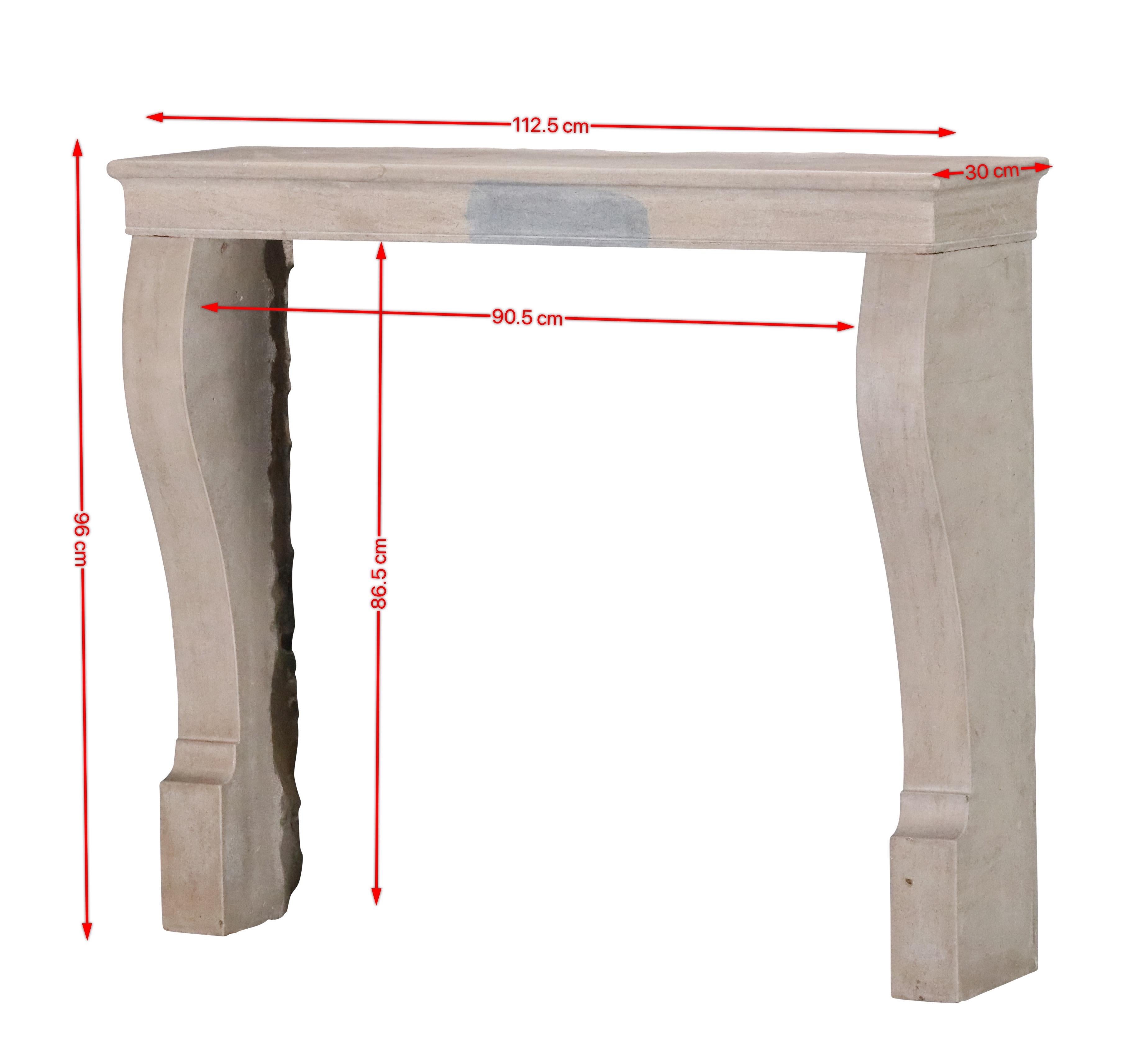 Louis-Philippe Petit manteau de cheminée antique pour The Modernity Timeless Living en vente
