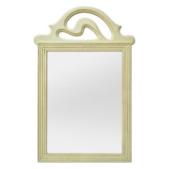 Petit miroir français ancien de style Art Déco à patine verte, vers 1930