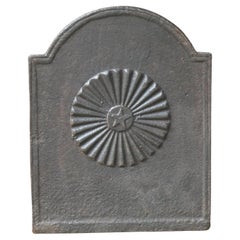 Pequeño Revestimiento de Chimenea Napoleón III Antique French, S. XIX