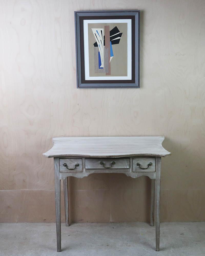 Early 19th Century Small Antique Georgian Bleached Side Table. English C.1800