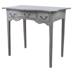 Small Antique Georgian Bleached Side Table. English C.1800