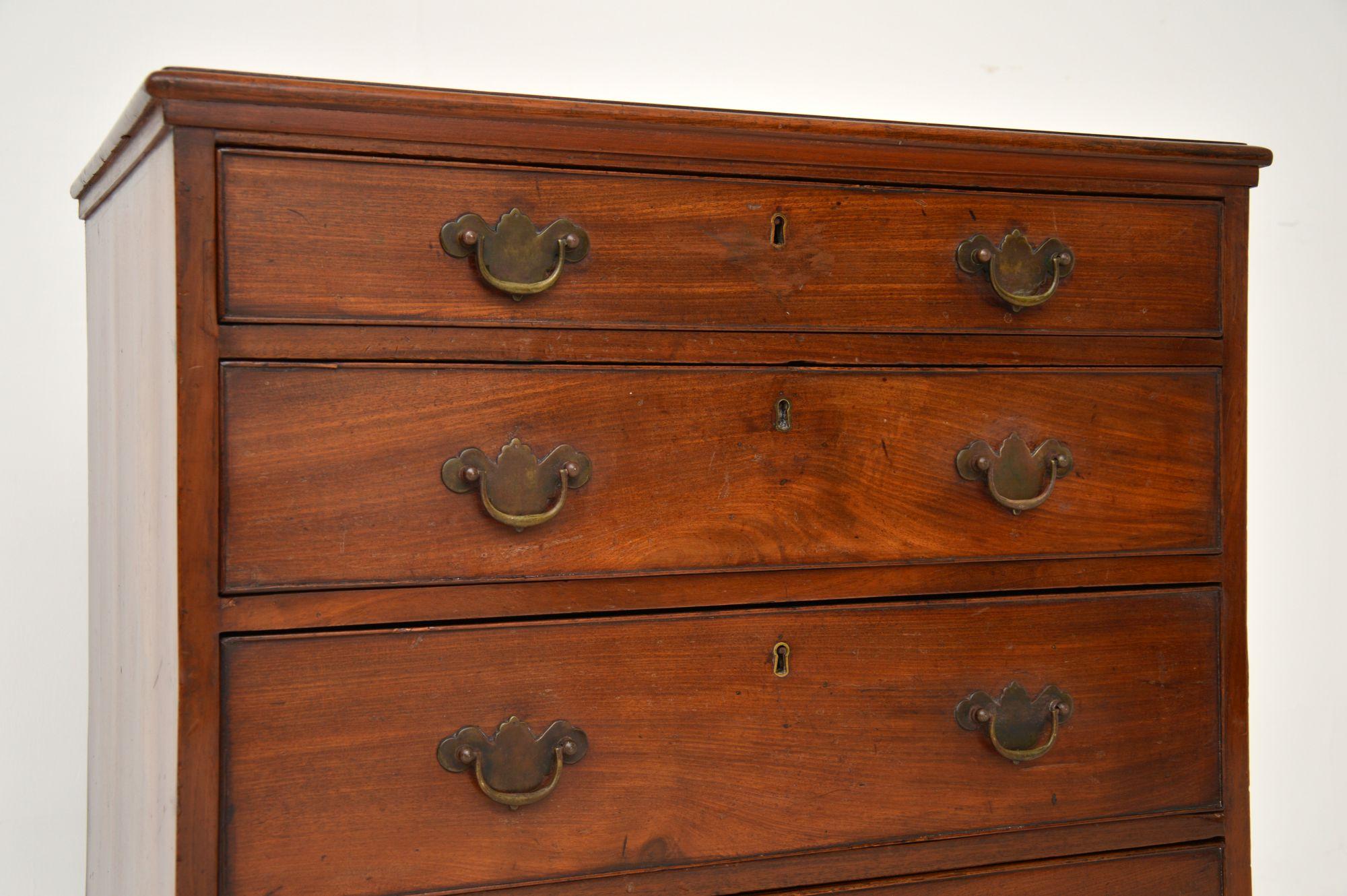 George III Small Antique Georgian Chest of Drawers