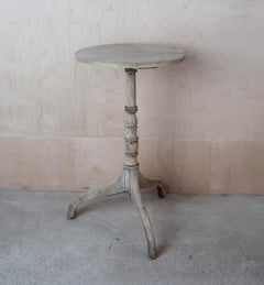 Small Antique Georgian Round Bleached Oak Table, English, C.1835