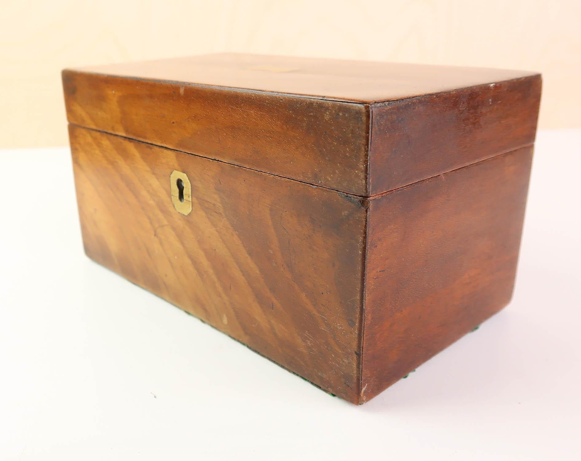 Small Antique Georgian Tea Caddy, English, circa 1830 4