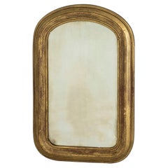 Small Antique Giltwood Louis Philippe Mirror