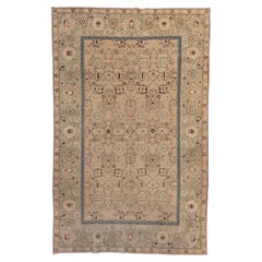 Antiker indischer Agra-Teppich, ca. 1920er Jahre, weiche Palette