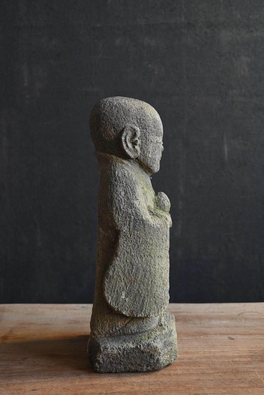 Small antique Japanese stone Buddha 