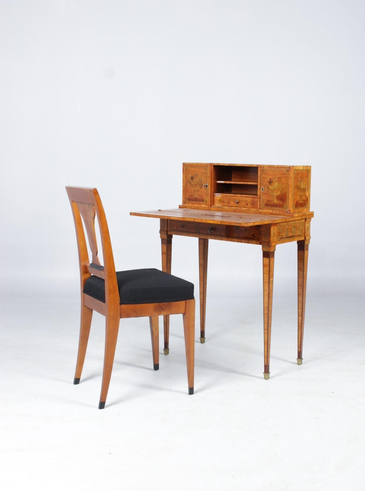 Petit bureau ancien pour dames, secrétaire, dit Bonheur Du Jour, circa 1870 3