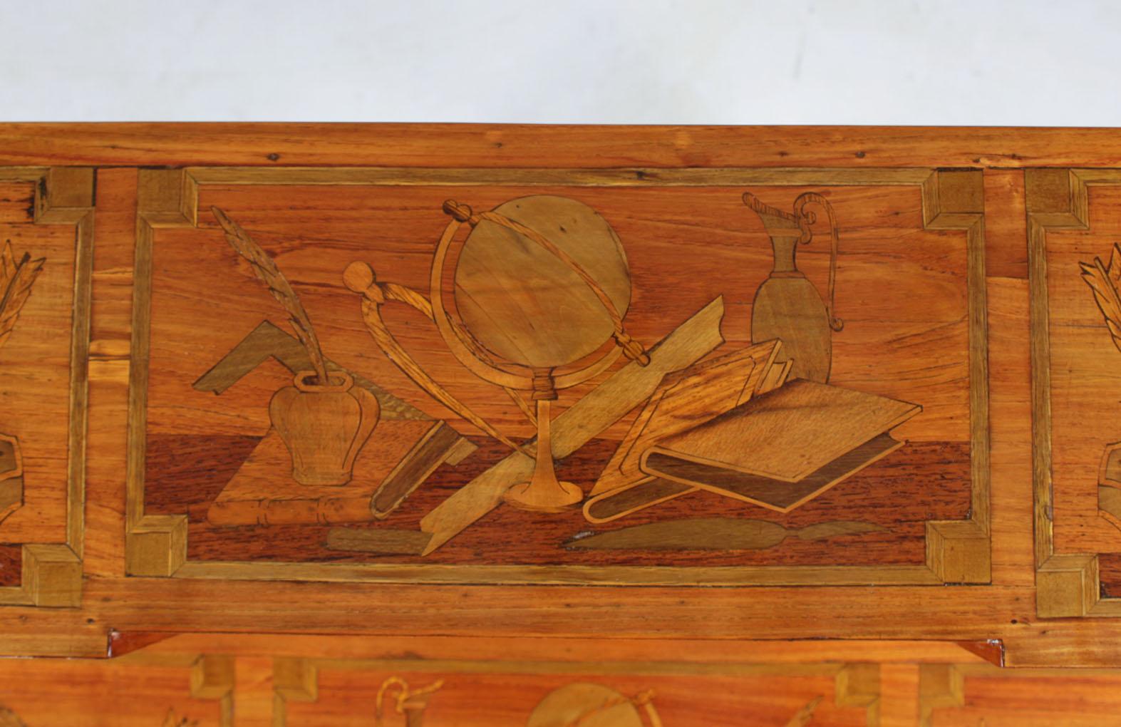 Petit bureau ancien pour dames, secrétaire, dit Bonheur Du Jour, circa 1870 6