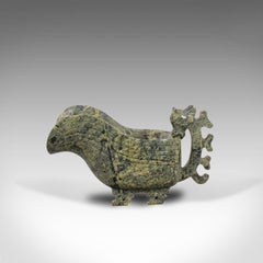 Small Antique Libation Cup, Oriental, Soapstone, Ceremonial, Pouring Jug