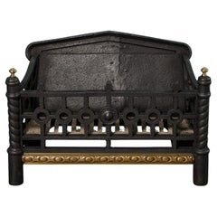 Small Antique Louis XV Cast Iron
Brass Fire Grate Small Antique Louis XV Cast Iron
Brass Fire Grate