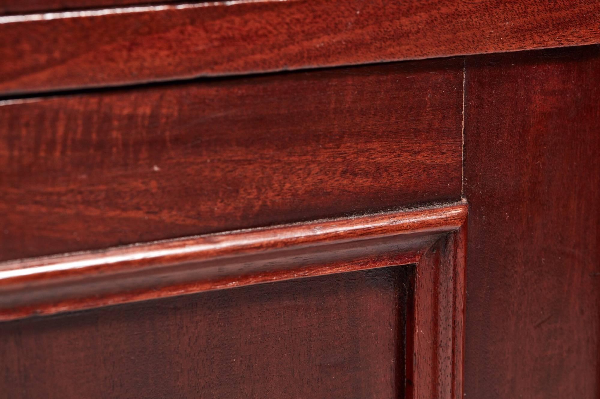 Small Antique Mahogany Dumb Waiter For Sale 2
