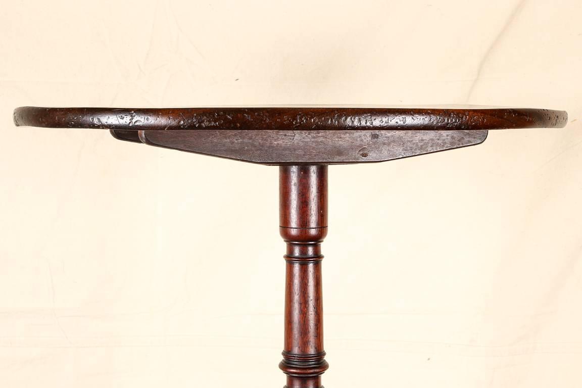 antique tilt top table