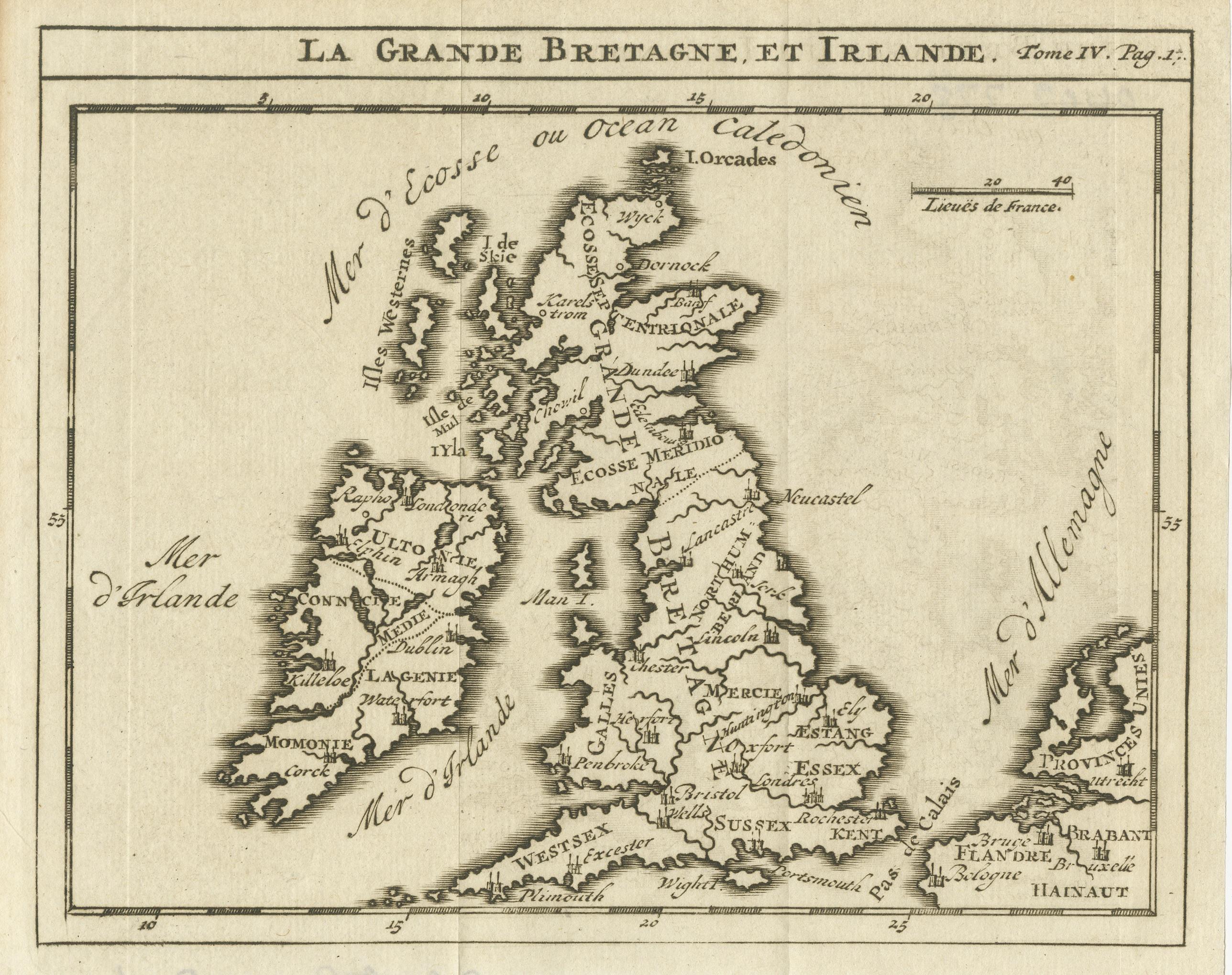 britain and ireland map
