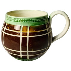 Used Mochaware Cup, Made in England, circa 1825