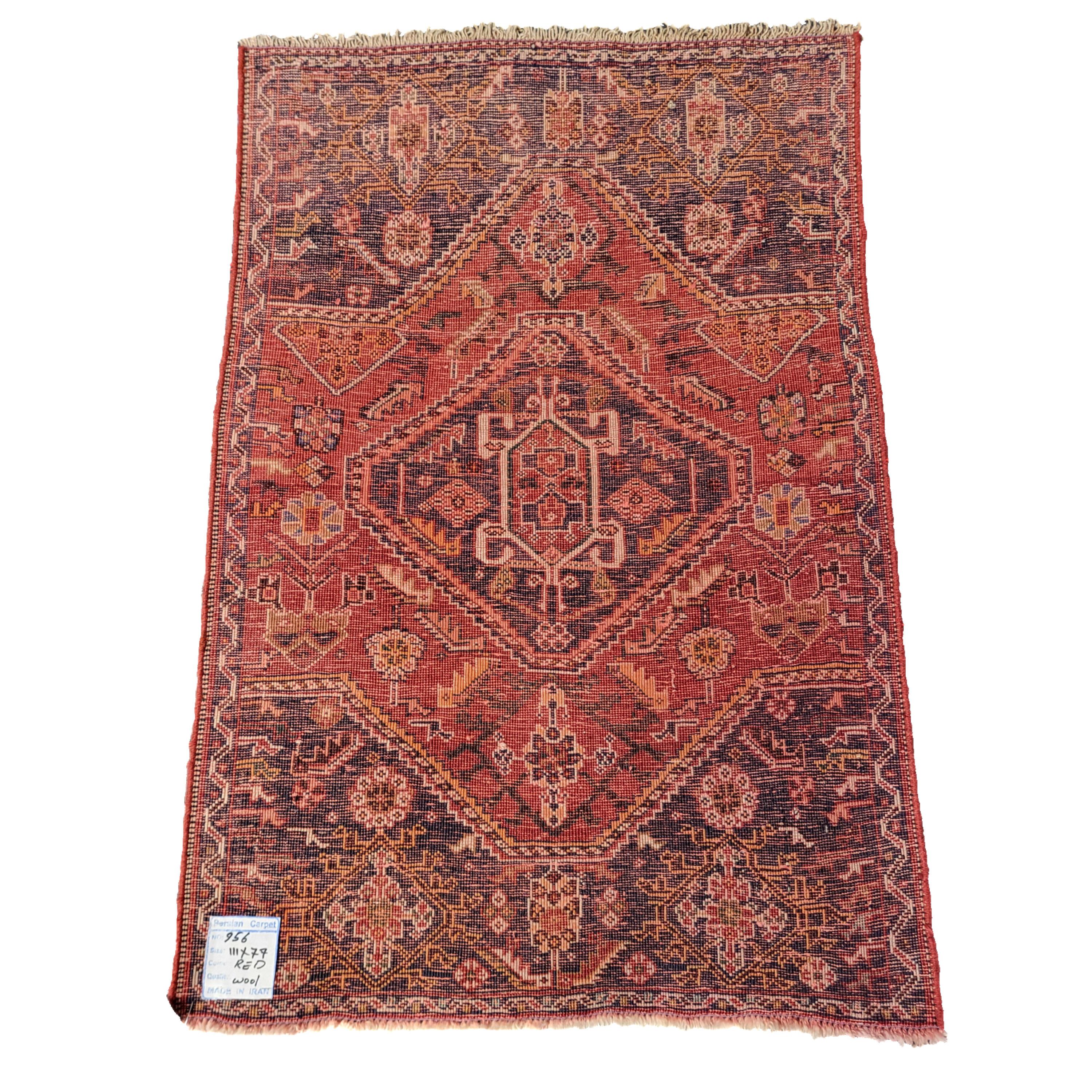 Tribal Small Antique Nafar - Nomadic Persian Rug For Sale