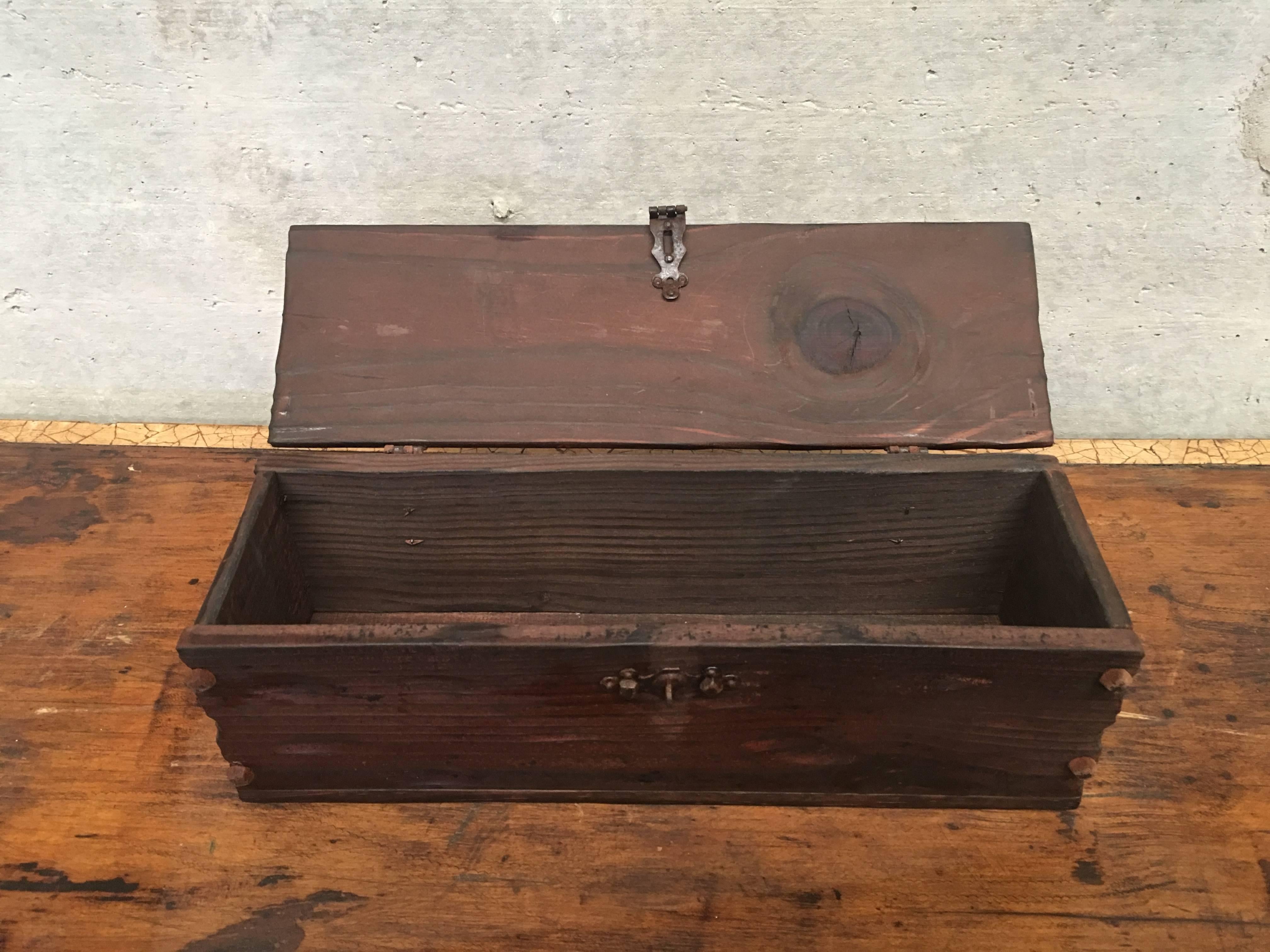 antique oak box