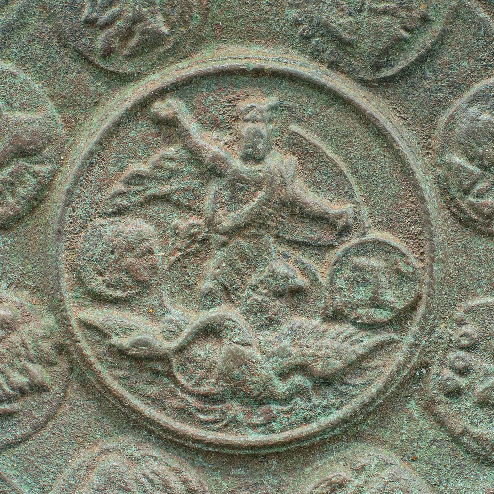 Antike achteckige Schale, Nahen Osten, dekorativ, Bronzetablett, georgianisch im Zustand „Gut“ im Angebot in Hele, Devon, GB