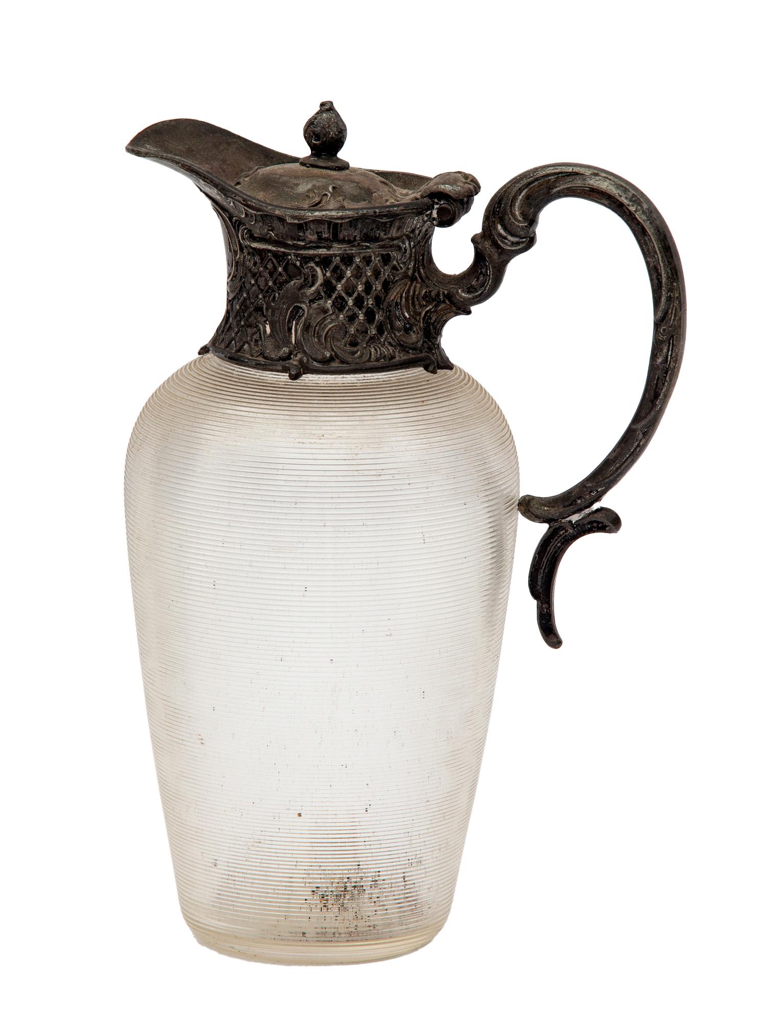 Hand-Crafted Small Antique Olive Oil Pitcher  For Sale