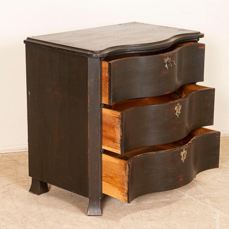 Swedish Small Antique Painted Chest of Drawers or Nightstand from Sweden