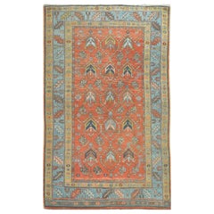 Small Antique Persian Bakhshayesh Serapi Rug
