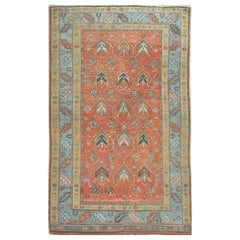 Small Antique Persian Bakhshayesh Serapi Rug