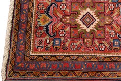 Small Antique Persian Heriz Rug